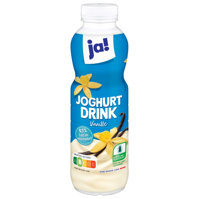ja! Joghurt- Drink Vanille 0,1% 500g